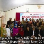 Bupati Ngawi, Ir Budi Sulistyono, Buka Rakerkes 2019, 5 Prioritas Kemenkes Harus Segera Dituntaskan Dinkes