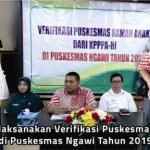 Tim Penilai Dari KPPPA RI Melaksanakan Verifikasi Pelayanan Ramah Anak Di Puskesmas Ngawi Tahun 2019