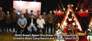 Pemkab Ngawi Gelar Acara Girikerto Music Camp NaturE and Culture Tahun 2019