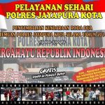 500 LEBIH KENDARAAN RODA DUA AKAN DISERAHKAN SECARA MASAL OLEH POLRES JAYAPURA KOTA