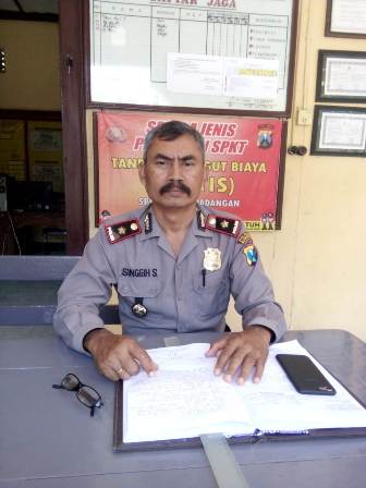 Kapolsek Padangan, Kompol Singgih W.