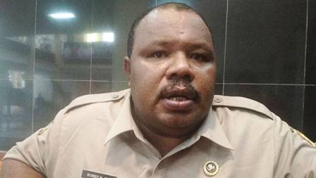 Kepala Bapenda Kota Jayapura, Robby Kefas Awi SE MSi.