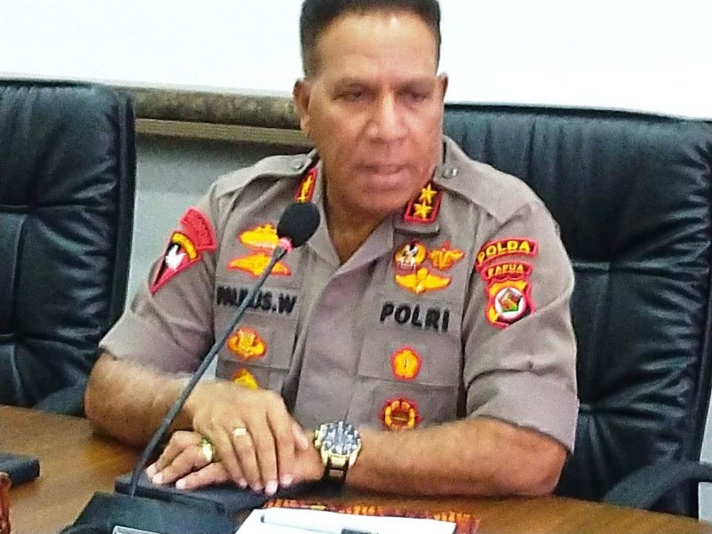 KAPOLDA PAPUA MENYEBUT PERNYATAAN VERONIKA KOMAN TIDAK SESUAI FAKTA