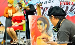 Di Masa Pandemi Covid-19, Begini Aksi Para Pelukis Sidoarjo