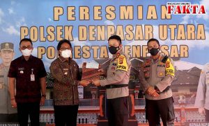 Polsek Denpasar Utara Diresmikan, Ini Kata Bupati Badung Giri Prasta
