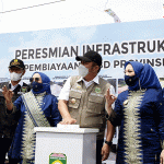 Gubernur Sumsel Herman Deru Resmikan 46 Kegiatan Infrastruktur