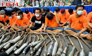 Berita Video : Barang Bukti Operasi Pekat Semeru 2021 Polres Mojokerto Dimusnahkan