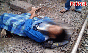 Tewas Terlindas KA, Seorang Laki – Laki Warga Jatipurwo, Semampir, Surabaya