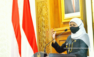 Begini Hasil Rakor Gubernur Jatim Khofifah Terkait Persiapan Sholat Idul Fitri 1442 H