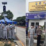 Jasa Raharja Jatim Pasang Lampu Kejut di 15 Titik