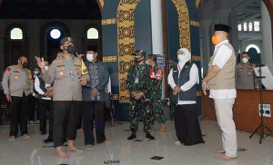Forkopimda Jatim Cek Kesiapan Masjid Al-Akbar Gelar Sholat Idul Fitri