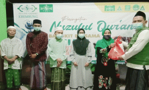 Peringati Nuzulul Quran, Begini yang Dilakukan MWC NU Krembung