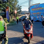 Kendaraan Nopol Luar Kota Diminta Putar Balik di Pos Penyekatan Surabaya Gresik