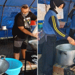 Karantina Asrama Haji Sukolilo, Tagana Jatim Layani Dapur Umum