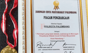 Diduga Gagal Tangani Covid-19, Walikota Palembang Dapat Penghargaan Ini