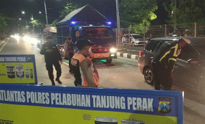 Larangan Mudik, Akses Tol Suramadu Juga Dijaga Ketat