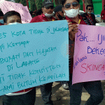 Aksi Damai Pelaku Seni dan Budaya di Pemkab Bangkalan