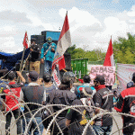 Paguyuban Supir Bersatu Gelar Aksi di Kantor Gubernur Jatim