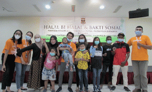 Halal Bihalal dan Bakti Sosial PR KBPP Polri Surabaya