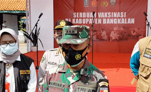 Beri Kekebalan Imunitas, Digelar Serbuan Vaksinasi di ASDP Kamal, Madura