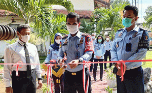 Lapas Kelas I Surabaya Resmikan Perpustakaan Berbasis Digital