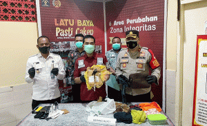Digagalkan Petugas, Upaya Penyelundupan Ganja Kering ke Lapas Kelas I Surabaya