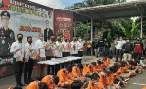 Operasi Premanisme, Polda Jatim Ringkus 67 Tersangka dari Tiga Kota