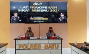 Operasi Sikat Semeru 2021 Digelar, Ini Target Operasi Polisi