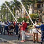 Sebanyak 64.000 Liter Eco-Enzyme Organic Disemprotkan di Puspem Badung