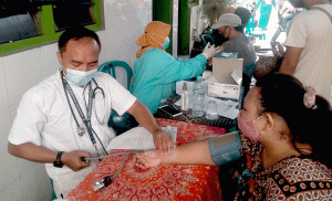 Vaksinasi Covid-19 di Kelurahan Tegalsari, Menyasar Tiga Kelompok