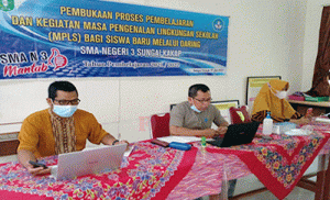 Rencana Pelaksanaan PTM Terbatas SMU di Kabupaten Kubu Raya, Kalbar