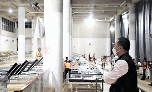 Datangkan Alat Ini, RS Lapangan Tembak Segera Diisi Pasien Covid-19