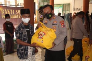 Sebanyak 330 Paket Baksos Akpol 93 Disalurkan Polres Lebak