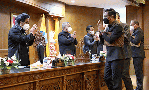 Bupati Giri Prasta Ikuti Rapat Paripurna DPRD Badung