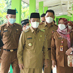 PTM Terbatas di Kotabumi, Ditinjau Bupati Lampung Utara Budi Utomo