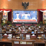 Pimpinan dan Anggota DPRD Provinsi Sumsel Ikuti Pidato Kenegaraan Presiden Joko Widodo