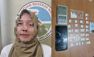 Polisi Bekuk Janda Anak Satu Pengedar Sabu di Lebak, Banten