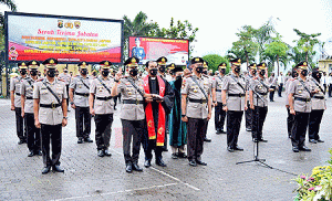 AKBP Kurniawan Ismail Resmi Jabat Kapolres Lampung Utara