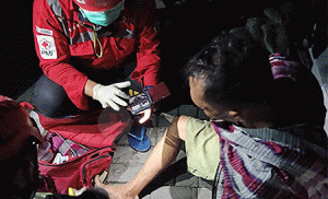 Kebakaran di Wonorejo, Seorang Laki-laki Alami Luka Bakar