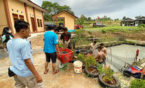 Kado HUT ke-76 RI, WBP Lapas Kelas III Rangkasbitung Panen 5 Kwintal Ikan Lele