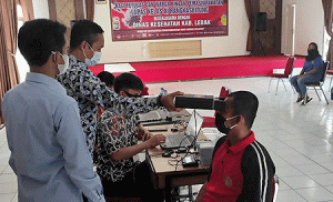 Sebanyak 25 WBP Lapas Kelas III Rangkasbitung Ikuti Rekam e-KTP