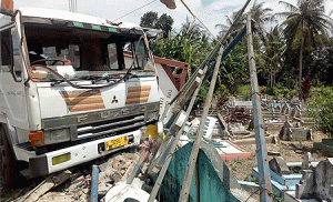 Masyarakat Tuntut Pertanggung-jawaban Terkait Kerusakan Bangunan Makam di Kabupaten Batu Bara