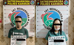 Diringkus Polisi, Seorang Perempuan Berambut Panjang dan Dua Orang Pemilik Narkotika