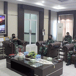 Pangdam XII/Tpr Terima Paparan Rencana Pengamanan Latihan YTP Yonif R 641/Bru