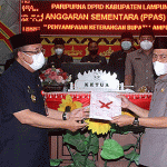 Paripurna Penyampaian KUA-PPAS APBD Kabupaten Lampung Utara 2022