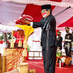 Upacara Peringatan ke-76 Kemerdekaan RI Digelar Khidmat di Puspem Badung