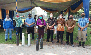 Pemprov Bengkulu Terima Bantuan Dua Ton Oksigen Cair