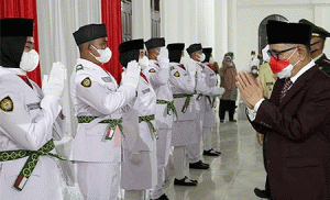 Pengukuhan Paskibraka, Bupati Kepahiang Titipkan Pesan dan Harapan