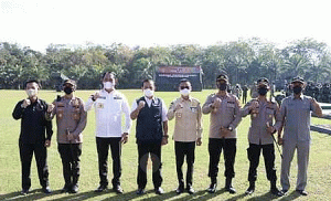 Plh Bupati OKU Hadiri Penutupan Latma Garuda Shield 15/2021