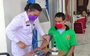 WBP Lapas Rangkasbitung Laksanakan Lagi Vaksin Tahap Pertama